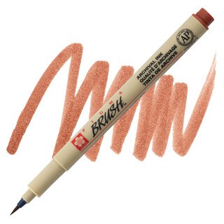 Pigma Brush Pen - Brown